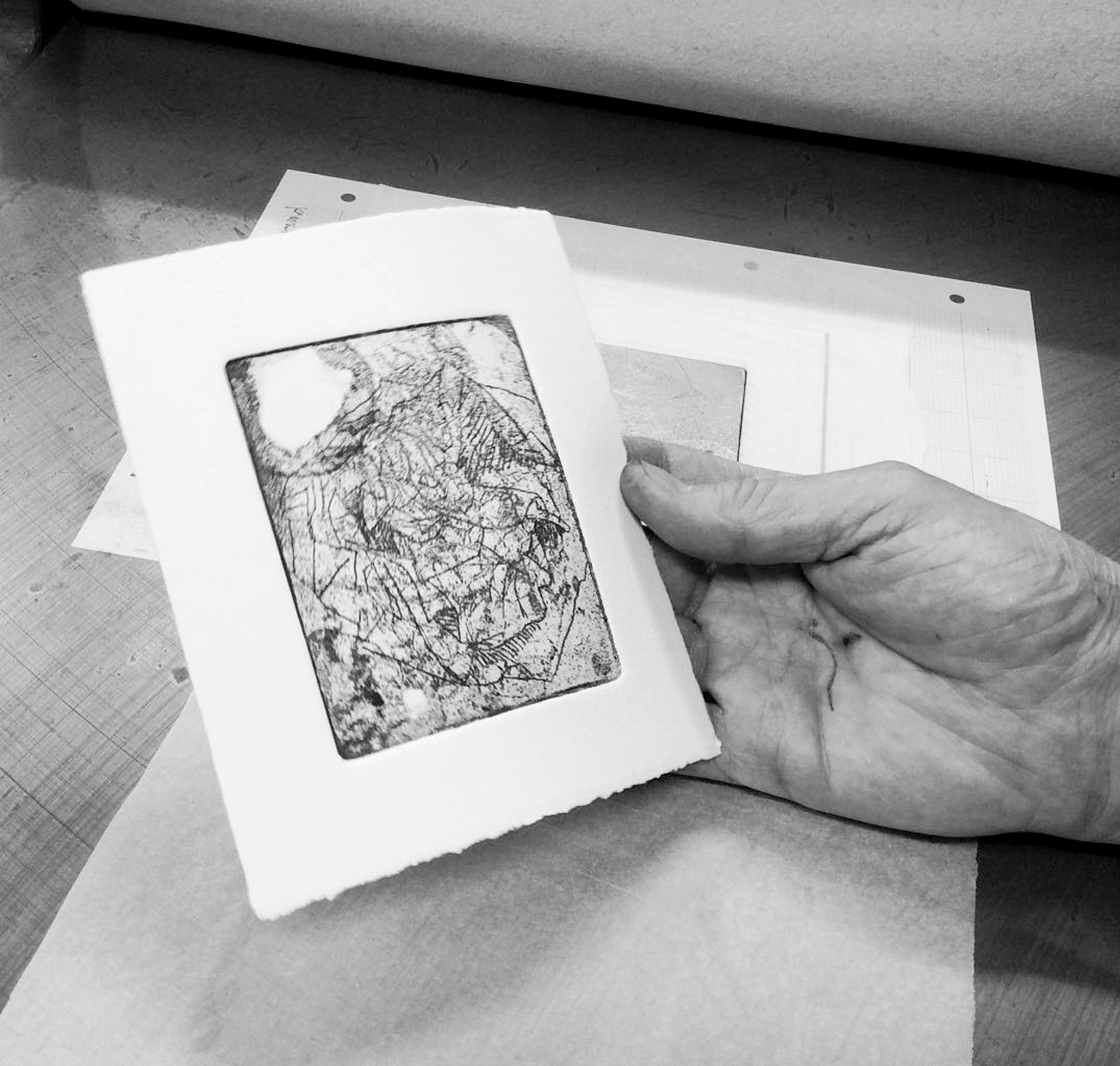 Acrylic Resist Etching — Green Door Printmaking Studio